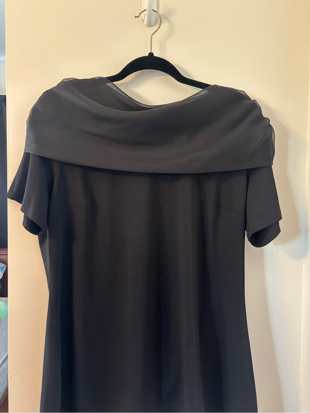 Black Christian Siriano Blouse (NWT)